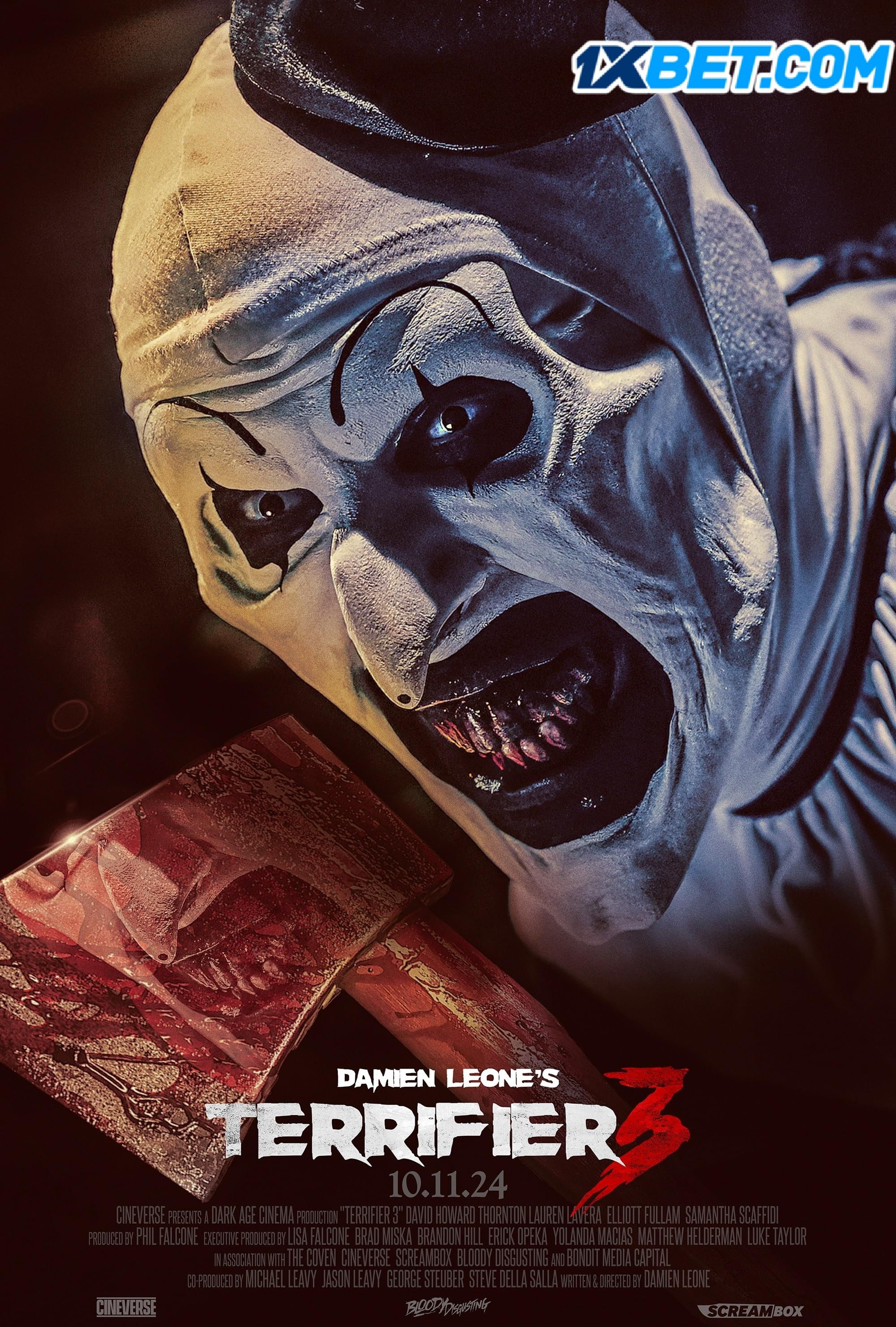 Terrifier 3 2024 (Voice Over) Dubbed CAMRip [1XBET]